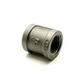 Thrifco Plumbing 2 Inch Black Steel Coupling 8318025